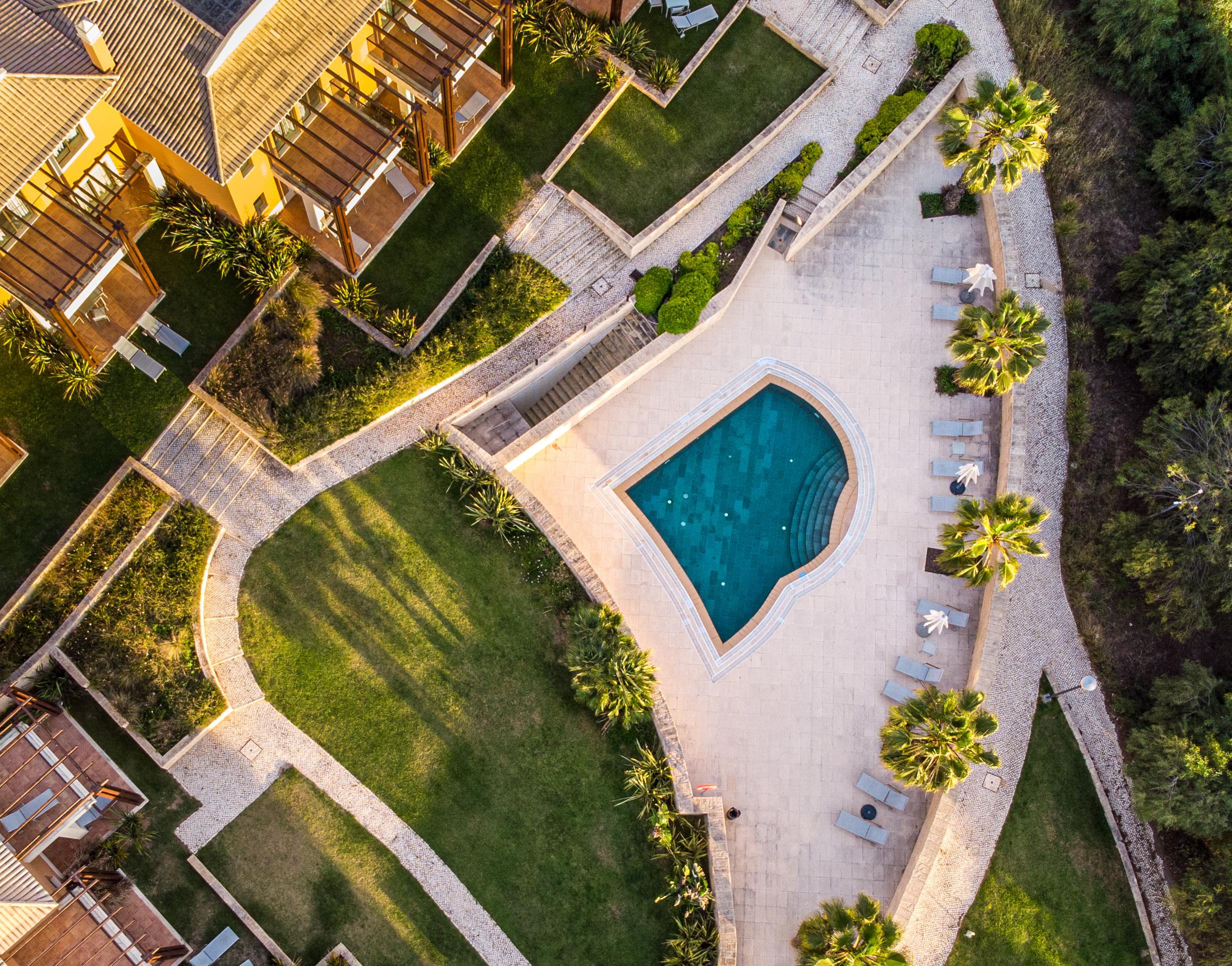 Monte Santo Resort Carvoeiro  Dış mekan fotoğraf Aerial view of the resort